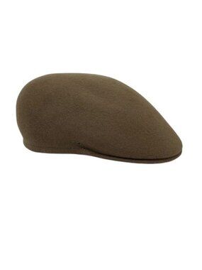 VTG 70s Cuffley Cap Made in England Brown Wool Ascot Flat Cap Stetson Heritage 7
